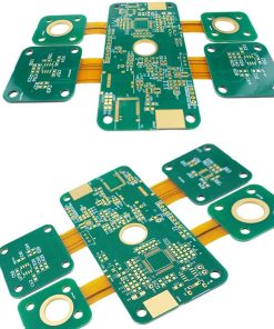 Multilayer Rigid-Flex FPC PCB With Gold Rings OEM Supplier