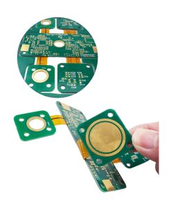 Multilayer Rigid-Flex FPC PCB With Gold Rings OEM Supplier