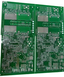 OEM Double-Sided Rigid PCB With Green Solder Mask Mainboard