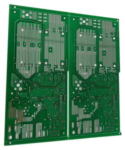 OEM Double-Sided Rigid PCB With Green Solder Mask Mainboard
