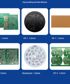 OEM High Frequency Rogers RF PCB Prototype, Gold Plated