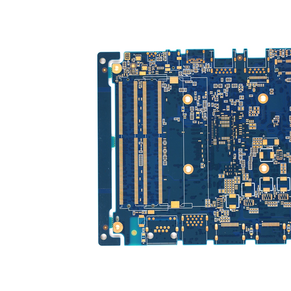 OEM Wholesale Blue Multilayer Motherboard PCB With BGA Pads 5 OEM Wholesale Blue Multilayer Motherboard PCB With BGA Pads