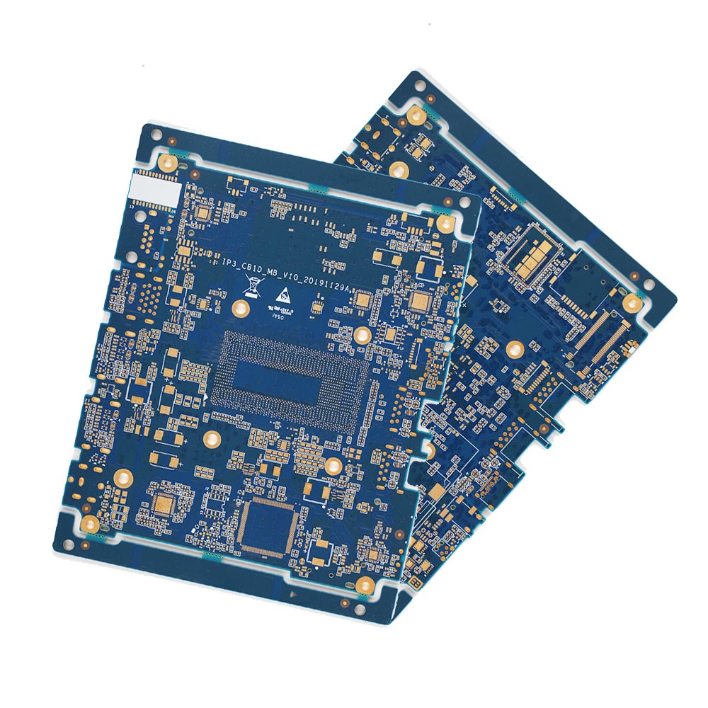OEM Wholesale Blue Multilayer Motherboard PCB With BGA Pads 4 OEM Wholesale Blue Multilayer Motherboard PCB With BGA Pads