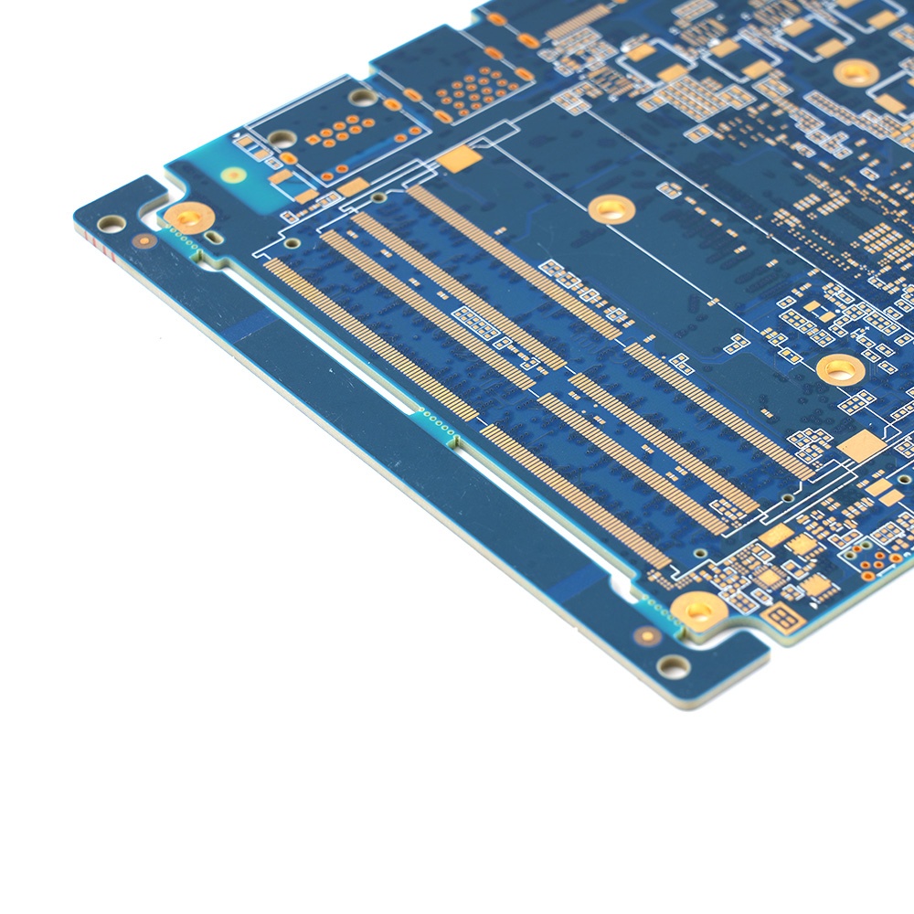 OEM Wholesale Blue Multilayer Motherboard PCB With BGA Pads 6 OEM Wholesale Blue Multilayer Motherboard PCB With BGA Pads