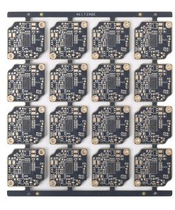 Panelized 2-Layer Speaker PCB And PCBA OEM Manufacturer